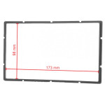 Универсальная рамка CARAV 2 DIN (11-901)