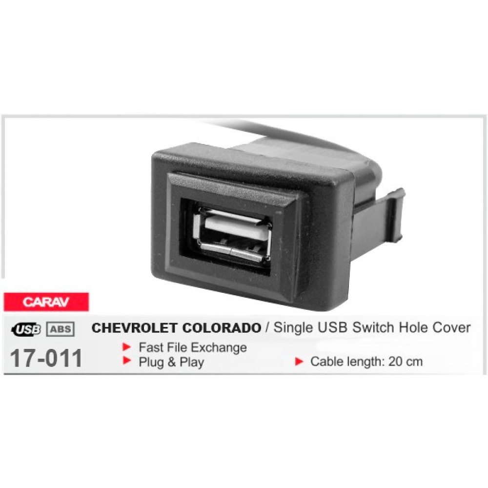 USB разъем CARAV Chevrolet Colorado 17-011