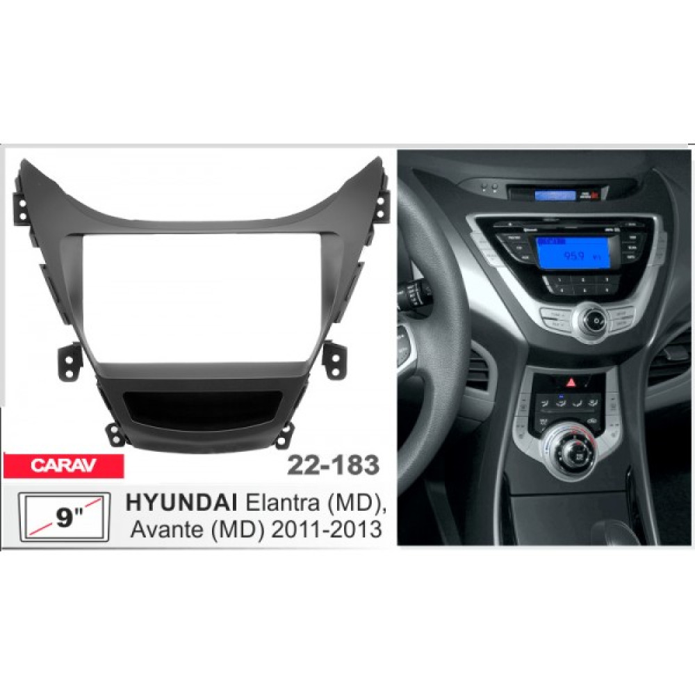 Переходная рамка CARAV Hyundai Elantra, Avante (22-183)