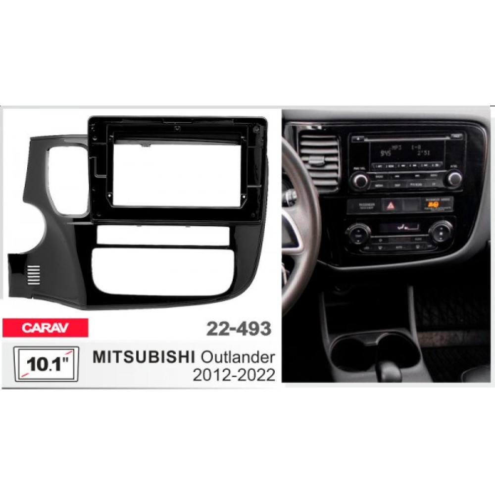 Переходная рамка Carav Mitsubishi Outlander (22-493)