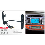 Переходная рамка Carav Toyota с USB и AUX удлинителем (11-912)