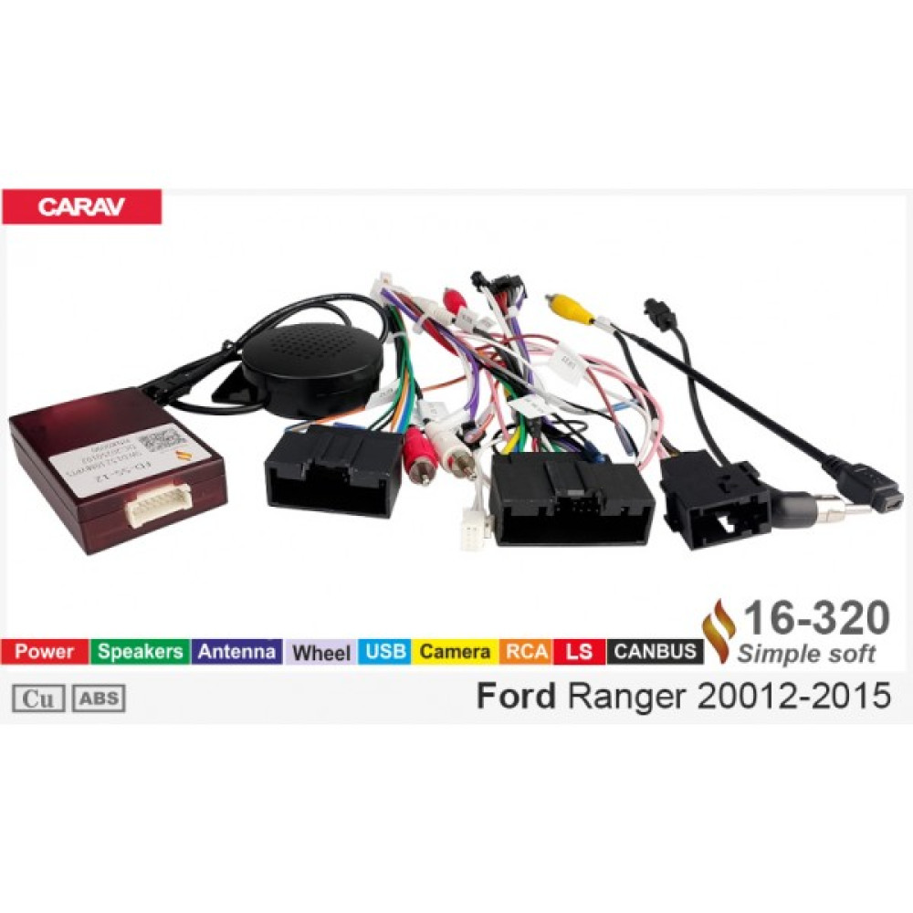 Переходник для магнитол 9", 10.1" Ford Ranger Carav 16-320 Переходник для магнитол 9", 10.1" Ford Ranger Carav 16-320
