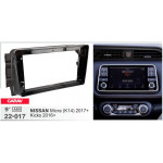 Переходная рамка Nissan Micra, Kicks Carav 22-017