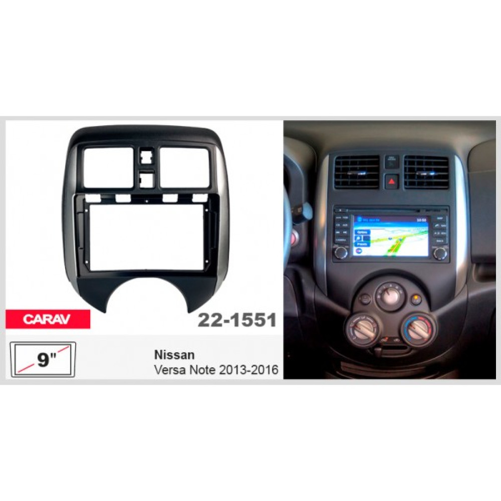 Переходная рамка Nissan Versa Note Carav 22-1551