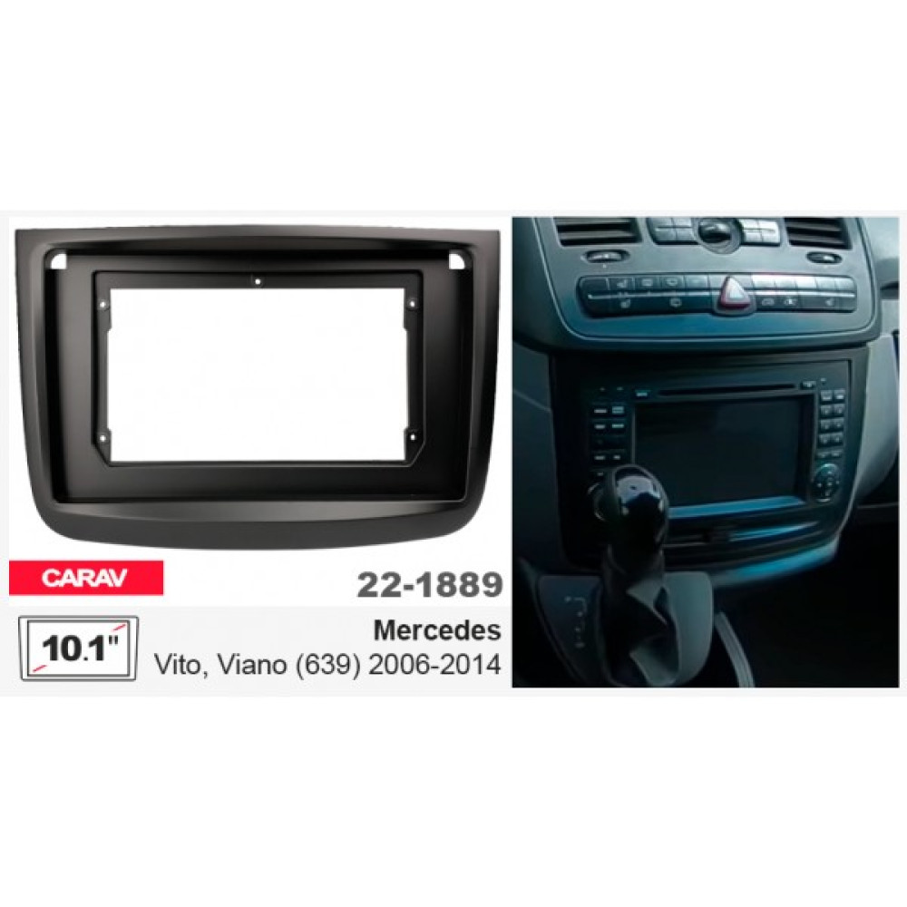 Переходная рамка Carav Mercedes Vito, Viano (W639) (22-1889)