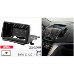 Переходная рамка Opel Zafira (C) Carav 22-2005