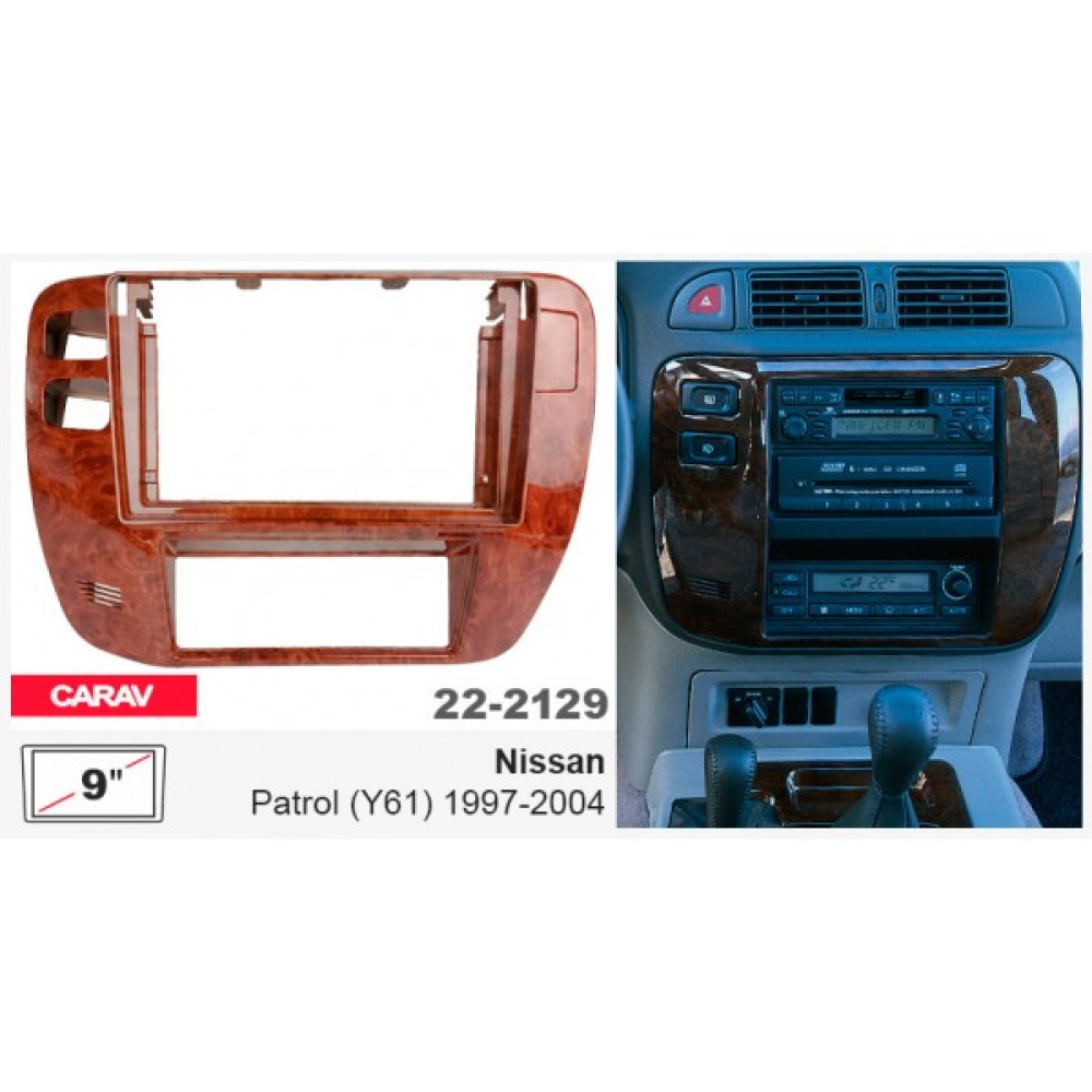 Переходная рамка Carav Nissan Patrol (Y61) Carav 22-2129
