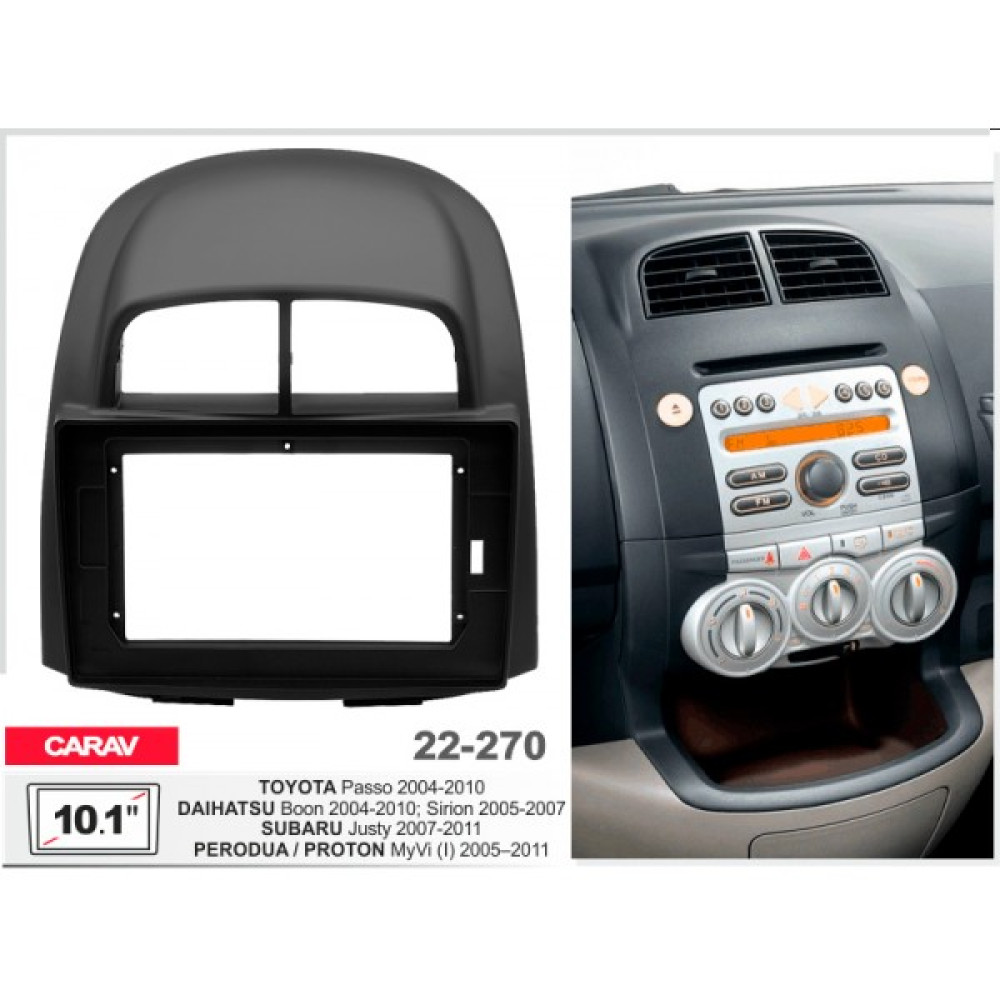 Переходная рамка Carav Daihatsu Sirion, Subaru Justy (22-270)