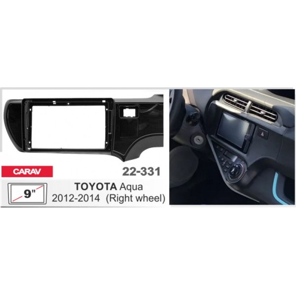 Переходная рамка Toyota Aqua Carav 22-331