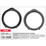 Проставки под динамики 165 мм / 6.5" для автомобилей Honda, Acura Carav 14-006
