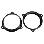 Проставки под динамики 165 мм / 6.5" ACV 271210-04 для автомобилей Dacia, Fiat, Nissan, Opel, Renault, Smart, Seat