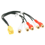 Адаптер линейных выходов Mini ISO-RCA ACV 1441-03