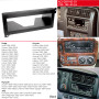 Переходная рамка ACV Jeep Cherokee, Grand Cherokee, Wrangler (281145-01)