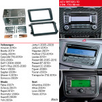 Переходная рамка ACV Volkswagen Caddy, Golf, Jetta, Passat, Polo, Tiguan, Touran (381320-10)