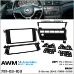 Переходная рамка AWM BMW 3, E46 (781-03-103)