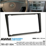 Переходная рамка AWM Opel Agila, Combo, Corsa, Meriva, Omega, Signum, Tigra, Vectra, Vivaro (781-07-104)