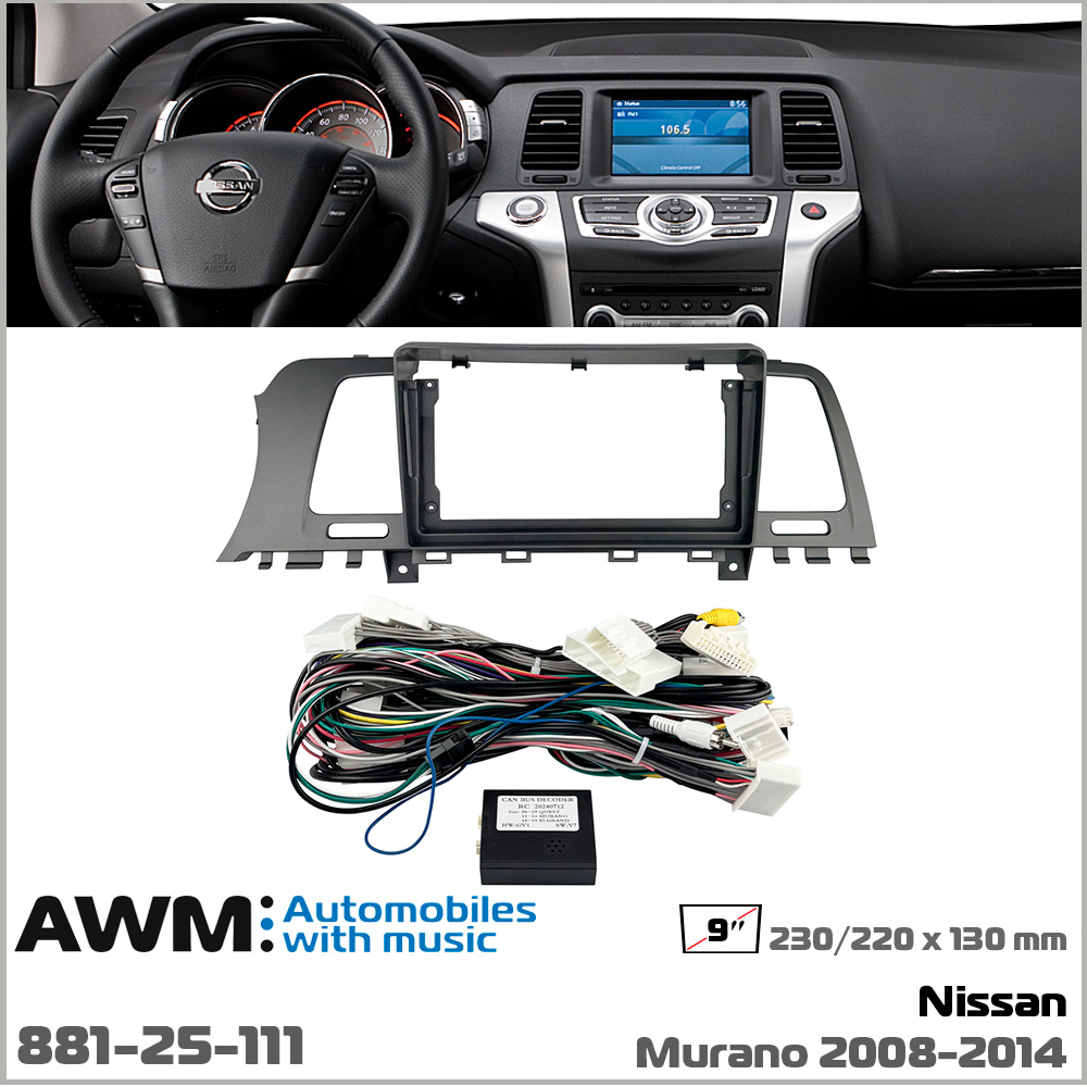 Переходная рамка Nissan Murano AWM 881-25-111