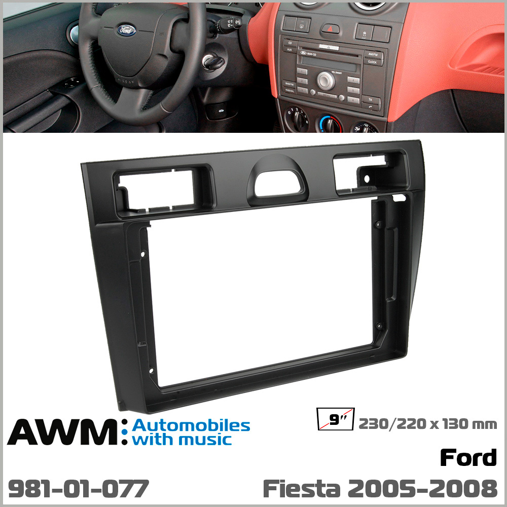 Переходная рамка AWM Ford Fiesta (981-01-077)