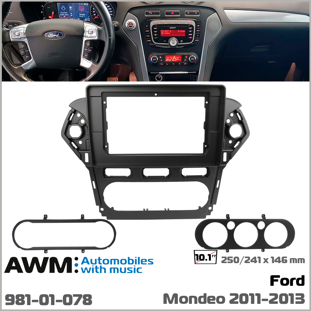 Переходная рамка AWM Ford Mondeo (981-01-078)