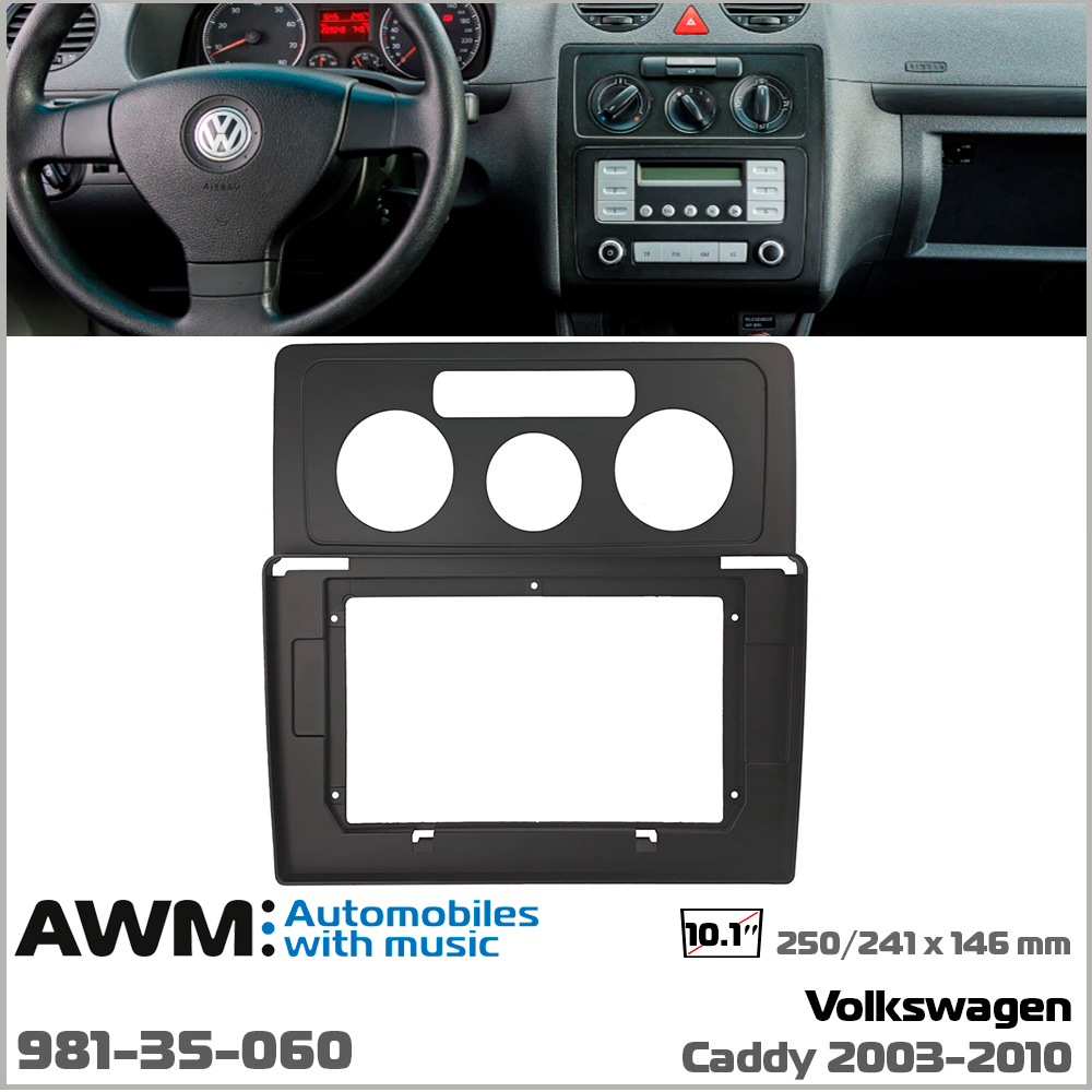 Переходная рамка AWM Volkswagen Caddy (981-35-060)