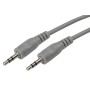 AUX кабель Jack 3.5 мм - 1 м серый AWM 110-06 AUX кабель Jack 3.5 мм - 1 м серый AWM 110-06