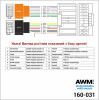 Разъем для штатной магнитолы AWM Chrysler, Jeep (160-031)