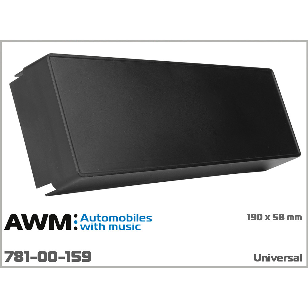 Декоративная заглушка для магнитолы 1 DIN AWM (781-00-159)