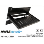 Универсальное крепление заднего радиатора магнитол 9", 10.1" AWM 781-00-259