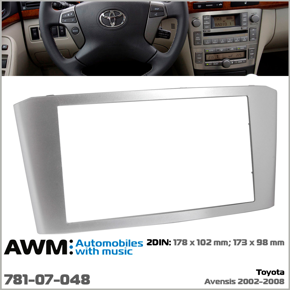 Переходная рамка AWM Toyota Avensis (781-07-048)