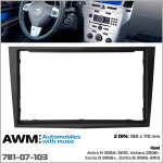 Переходная рамка AWM Opel Astra, Antara, Corsa, Zafira (781-07-103)