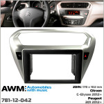 Переходная рамка AWM Citroen C-Elysee, Peugeot 301 (781-12-042)