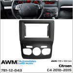 Переходная рамка AWM Citroen C4 (781-12-043)