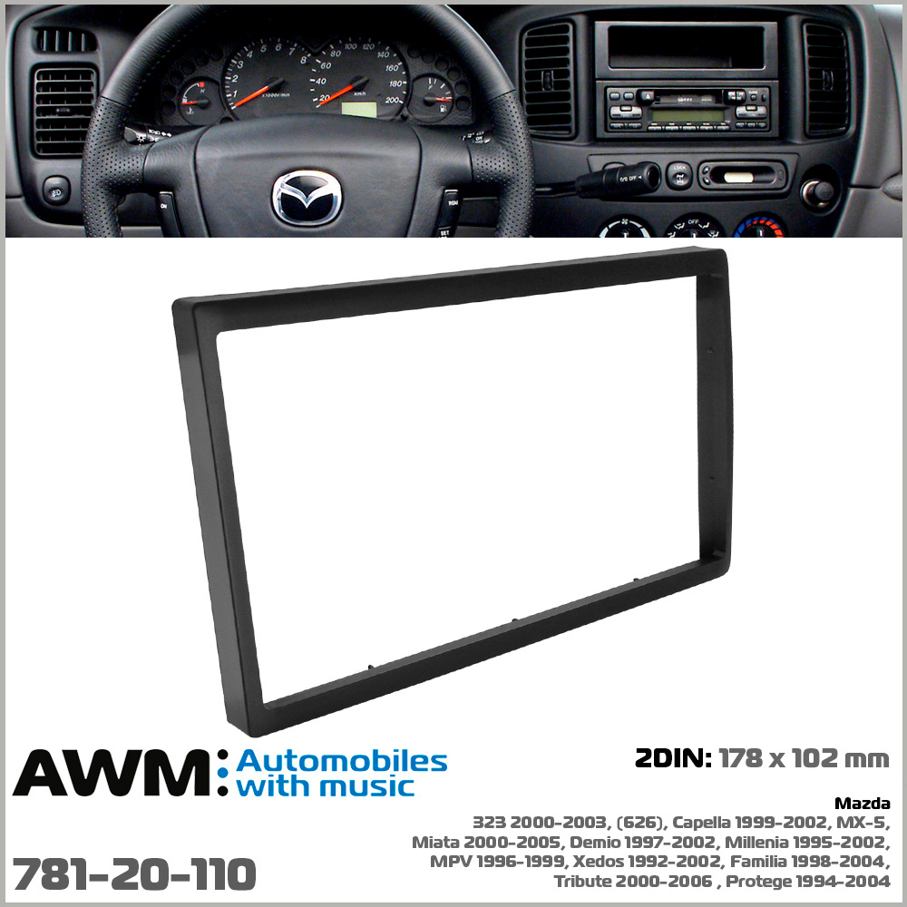 Переходная рамка AWM Mazda 323, MX-5, Demio, MPV, Tribute, Xedos 781-20-110