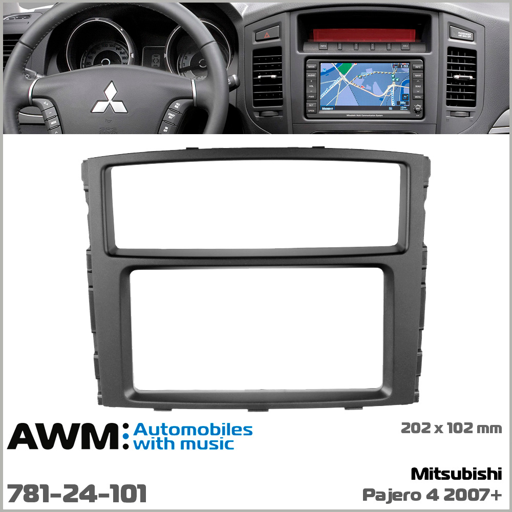 Переходная рамка AWM Mitsubishi Pajero 4 (781-24-101)