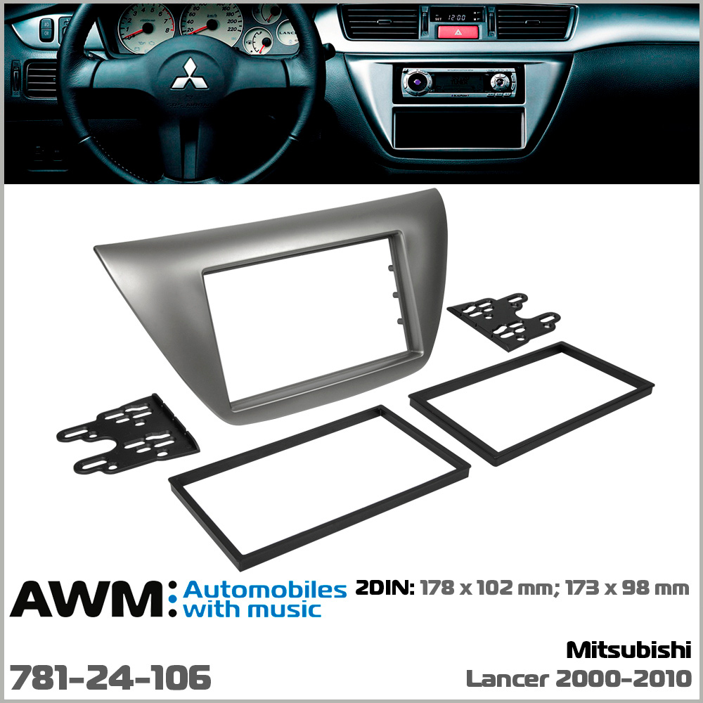 Переходная рамка AWM Mitsubishi Lancer IX (781-24-106)