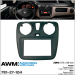 Перехідна рамка AWM Renault, Dacia Dokker, Lodgy, Sandero (781-27-104)