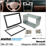 Перехідна рамка AWM Renault Megane II (781-27-116)