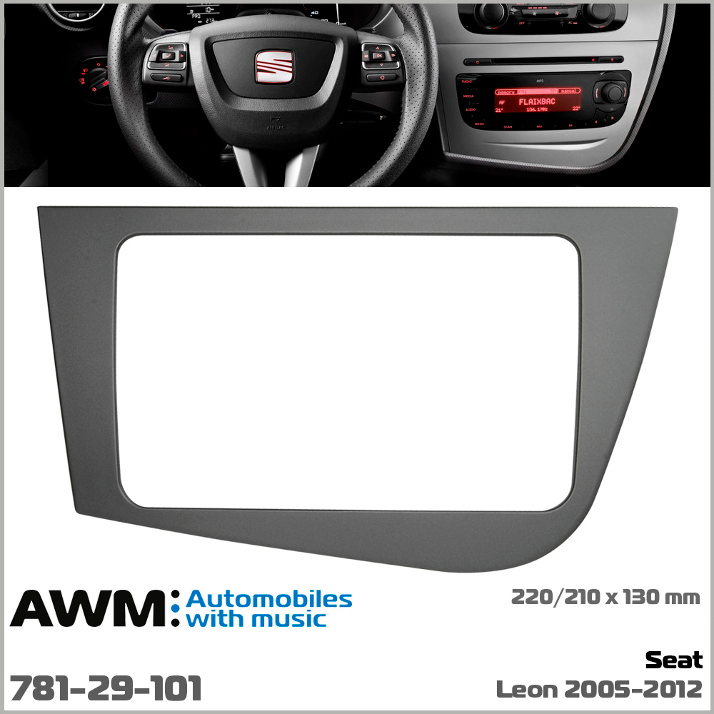 Переходная рамка AWM Seat Leon (781-29-101)