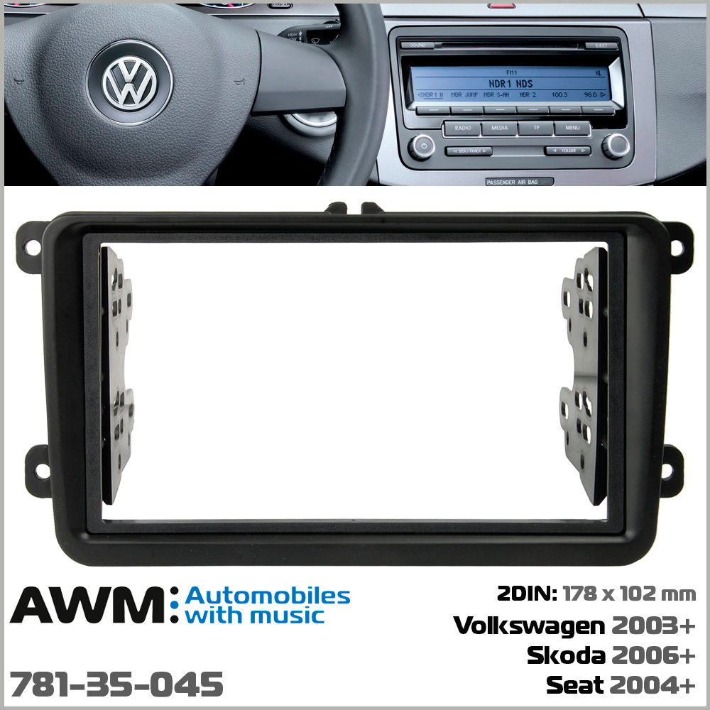 Переходная рамка AWM Volkswagen, Skoda, Seat (781-35-045)