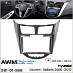 Переходная рамка Hyundai Accent, Solaris AWM 981-01-568