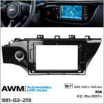 Переходная рамка AWM KIA Rio (981-02-219)