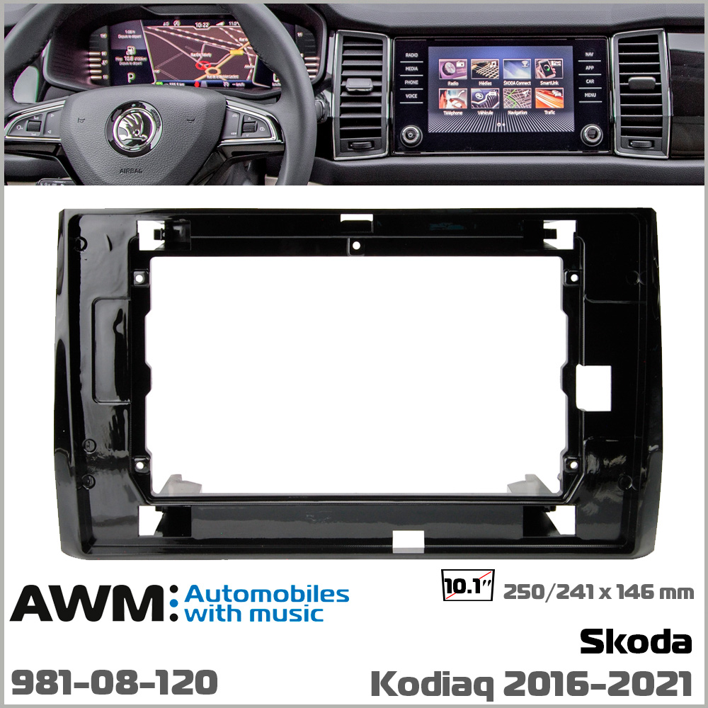Переходная рамка AWM Skoda Kodiaq (981-08-120)