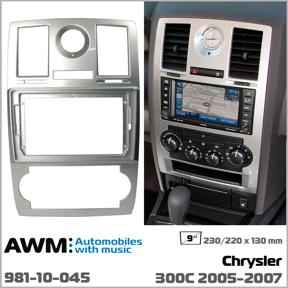 Переходная рамка AWM Chrysler 300 (981-10-045)