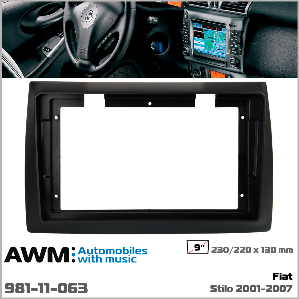 Переходная рамка Fiat Stilo AWM 981-11-063