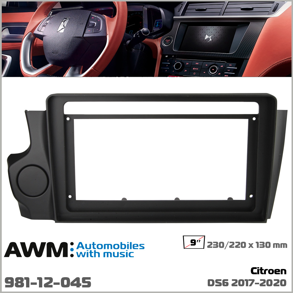 Переходная рамка AWM Citroen DS6 (981-12-045)