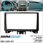 Переходная рамка Mercedes Sprinter, Volkswagen Crafter AWM 981-325-07