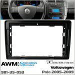 Переходная рамка AWM Volkswagen Polo (981-35-053)