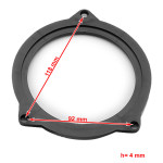 Проставки под динамики 102 мм/ 4" CARAV 14-027 для BMW 1, 3, 5-series X1