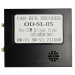 Переходник для магнитол 9", 10.1" Mitsubishi Eclipse Cross,  Outlander Carav 16-072