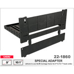 Универсальное крепление заднего радиатора магнитол 9", 10.1" Carav 22-1860